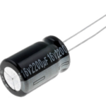 CAPACITOR 2200 µF 16 ELEC RADI