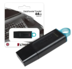 PENDRIVE 64GB USB 3.2 DTX NEGRO KINGSTON EXODIA