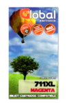 CARTUCHO HP 711XLM MAGENTA GLOBAL INKCARTHP711XLM