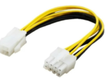 CABLE ADAPTADOR ATX 4 A 8 PINES