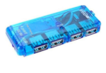 HUB USB SLIM 4 PUERTOS NM-AC05 NETMAK