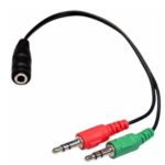 ADAPTADOR DE3.5 MICROFONO/AURICULAR  DINAX