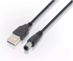 CABLE ALIMENTACION 1MTS USB A PLUG 25MM NS-CAUSP25