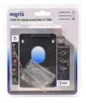 CADDY 9.5MM PARA DISCOS SATA 2.5 PARA WINDOWS NISUTA
