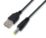 CABLE ALIMENTACION USB A PLUG 1.7MM NS-CAUSP17 NISUTA