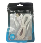 CABLE MICRO USB DINAX POWER V8 2.1 CINTA EN BOLSA