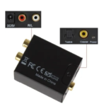 CONVERSOR DE AUDIO OPTICO RCA DINAX
