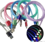 CABLE TIPO C 3.1A CON LUZ DINAX