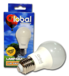 LAMPARA LED 9W CALIDA EQ 100 W GLOBAL LED-A60ZB-E27-9W-3000K