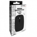 MOUSE INALMBRICO 2.4GHZ NEGRO NETMAK NM-W40