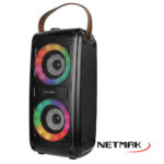 PARLANTE BLUETOOTH RGB LED LIGHTS 3000MAH  NETMAK NM-N53