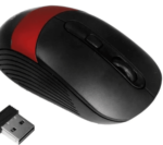 MOUSE INALAMBRICO NOGA ROJO NGM-18