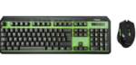 TECLADO Y MOUSE GAMER INALAMBRICO VERDE NOGA NKB-V