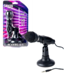 MICROFONO PARA PC CON CABLE Y BASE HI-FI DINAX Q T-20