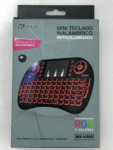 TECLADO INALAMBRICO RETROILUMINADO RECARGABLENKB-K2RGB