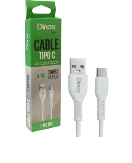 Cable USB a Micro Dinax 5.1A Carga Rápida