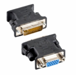 ADAPTADOR VGA 15H A DVI-I 24+5M BKT CPM049