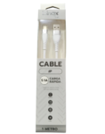 CABLE TIPO IPH LINEA B/N DE 1METRO 5.1A DINAX