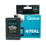 CARTUCHO PARA HP 675XL NEGRO GLOBAL INKCARTHP675XLK