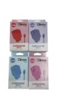 CARGADOR TIPO C 4.2A COLORES PR1-CAR-4.2-TC DINAX
