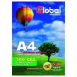 PAPEL SUBLIMACIÓN PREMIUM 95% RESMA 20 HOJAS GLOBAL