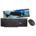 TECLADO Y MOUSE INALAMBRICO GLOBAL KMG20BKCOMBOWLS