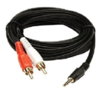 CABLE AUDIO JACK 3.5MM A 2 RCA 2 M GLOBAL CABLEAUDIOPF-2RCA2