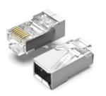 PLUG RJ45 CAT6 BLINDADO METAL