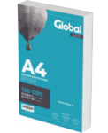 PAPEL MATE OPALINA X 20 HOJAS A4 150 G GLOBAL PAPERM150A4-20