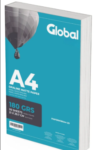 PAPEL MATE OPALINA X20 HOJAS A4 180 G GLOBAL PAPERM180A4-20