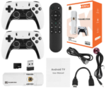 CONSOLA HDMI RETRO + TV BOX ANDROID 12.1 K8