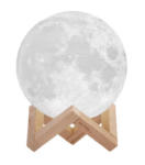 LAMPARA FORMA DE LUNA TACTIL RGB NETMAK NM-MOON