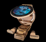SMARTWATCH T97 CON AURICULARES MALLA METALICA