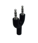 ADAPTADOR PLUG 3.5MM H 4 CONTACTOS A PLUG 3.5MM NS-ADST2ST32