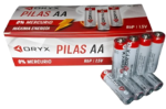 PILAS AA ORYX 1.5V X 4 UNIDADES