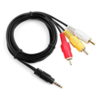 CABLE AUDIO Y VIDEO PLUG 3.5MM A 3 RCA GLOBAL