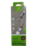 CABLE USB A LIGHTNING IPHONE 1M 5A ROYOLCELL RC-5019