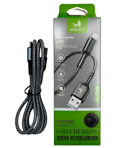 CABLE USB A MICRO USB 1M 5A ROYALCEL RC-5019
