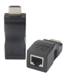 EXTENSOR CONVERSOR DE HDMI A CABLE DE RED HD