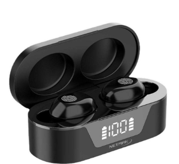 AURICULAR BLUETOOTH EARBUDS IN EAR NETMAK BIZA NM-BIZA