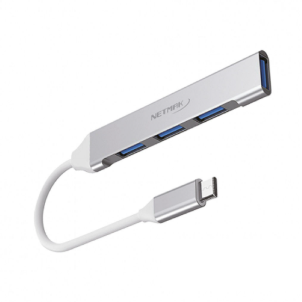 HUB TIPO C 3P USB 2.0 + 1P 3.0 NM-AC09 NETMAK